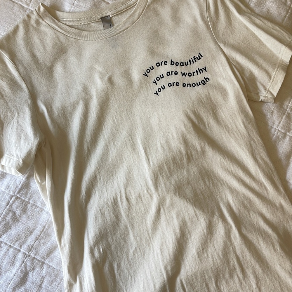 Thread Tank You Are Worthy Tee